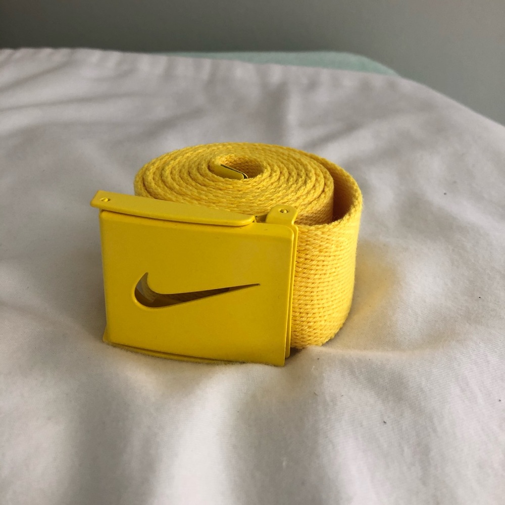 Nike golf web belt